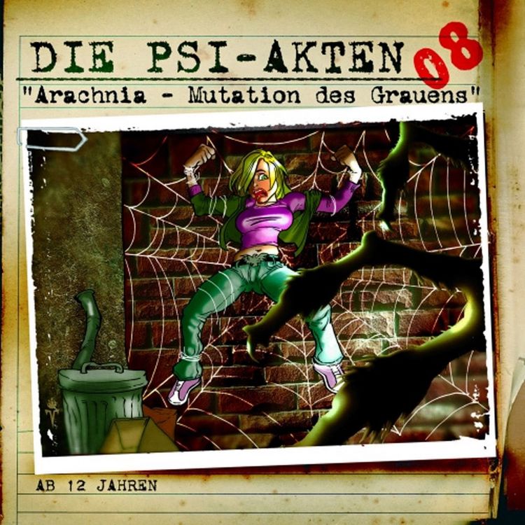 Produktbild: Die PSI-Akten 08: Arachnia - Mutation des Grauens