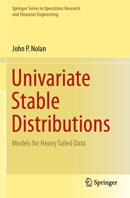 Produktbild: Univariate Stable Distributions