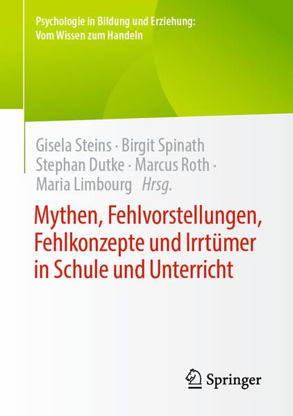 Produktbild: Mythen, Fehlvorstellungen, Fehlkonzepte und Irrt&uuml;mer in Schule und Unterricht