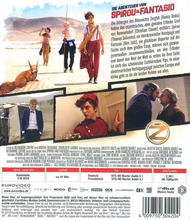 Produktbild: Die Abenteuer von Spirou & Fantasio