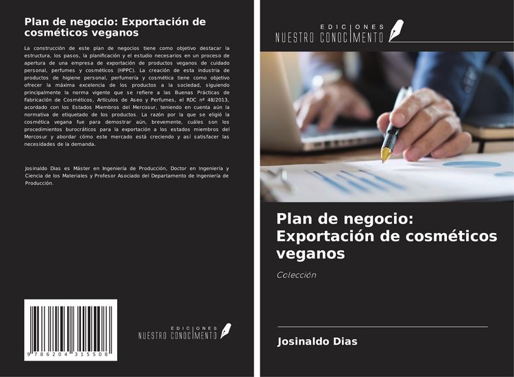 Produktbild: Plan de negocio: Exportaci&oacute;n de cosm&eacute;ticos veganos
