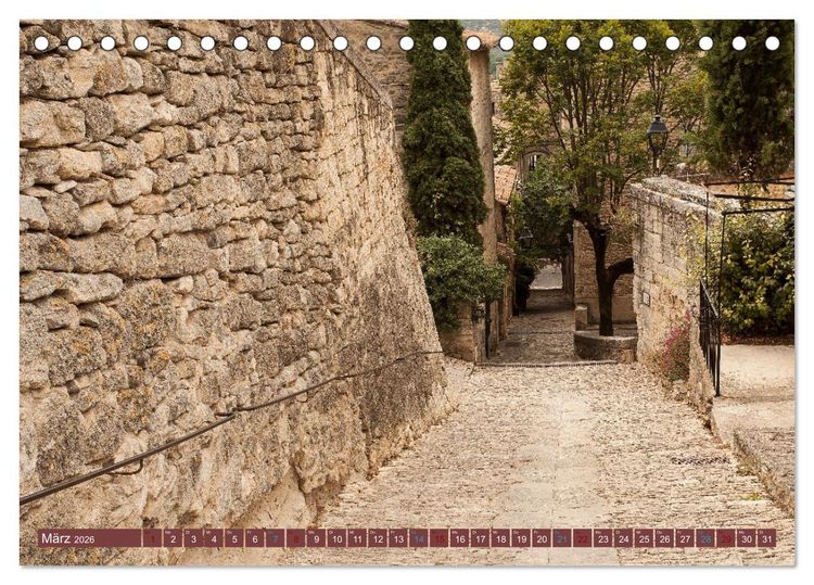Produktbild: Frankreich. Ein Streifzug durch die D&ouml;rfer der franz&ouml;sischen Provence (Tischkalender 2026 DIN A5 quer), CALVENDO Monatskalender