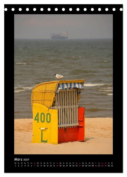 Produktbild: Cuxhaven (Tischkalender 2027 DIN A5 hoch), CALVENDO Monatskalender