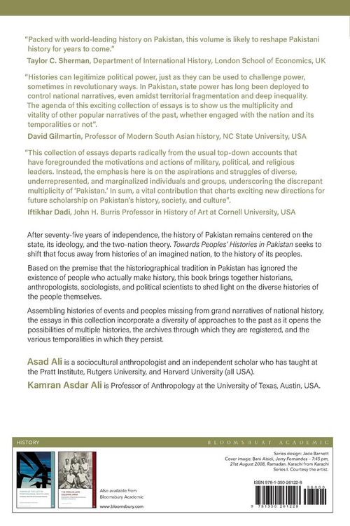 Produktbild: Towards Peoples' Histories in Pakistan