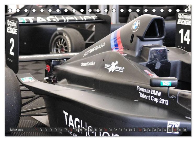 Produktbild: Motorsport - Impressionen (Tischkalender 2026 DIN A5 quer), CALVENDO Monatskalender