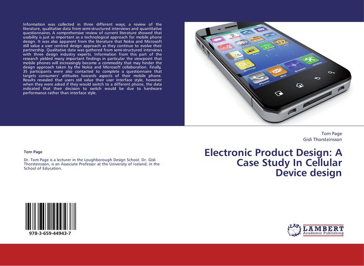 Produktbild: Electronic Product Design: A Case Study In Cellular Device design