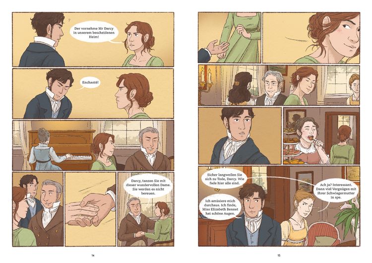 Produktbild: Stolz und Vorurteil &ndash; die Graphic Novel nach Jane Austen