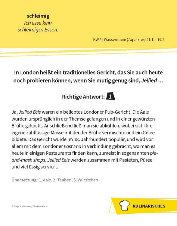 Produktbild: Langenscheidt Sprachkalender Englisch A Quiz a Day 2026