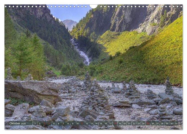 Produktbild: Wundersch&ouml;nes Osttirol (Wandkalender 2026 DIN A3 quer), CALVENDO Monatskalender