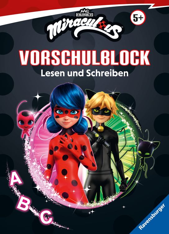 Produktbild: Miraculous - Mein Vorschulblock Lesen und Schreiben