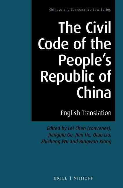 Produktbild: The Civil Code of the People's Republic of China