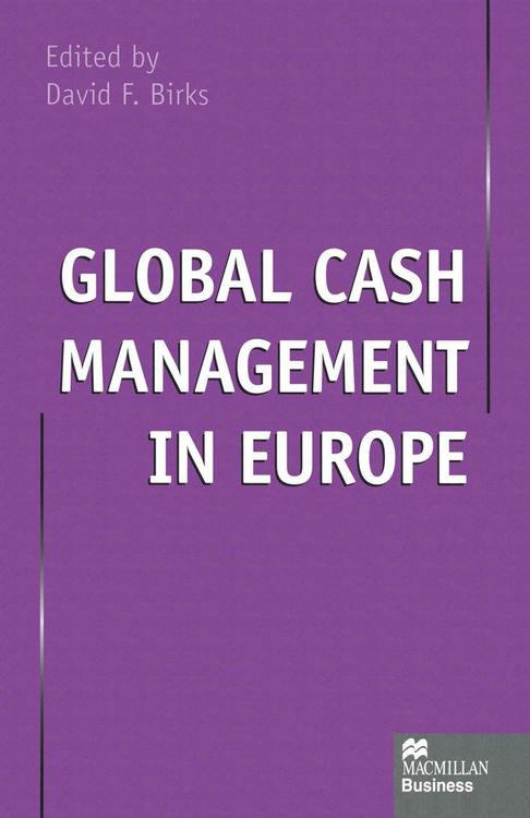 Produktbild: Global Cash Management in Europe