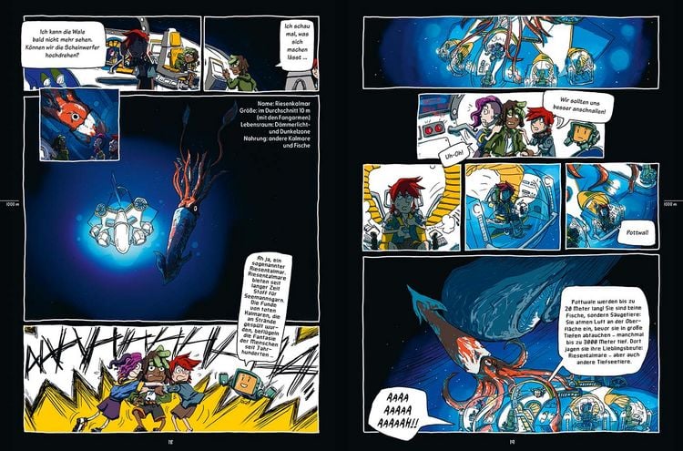 Produktbild: WAS IST WAS Comic - Tiefsee