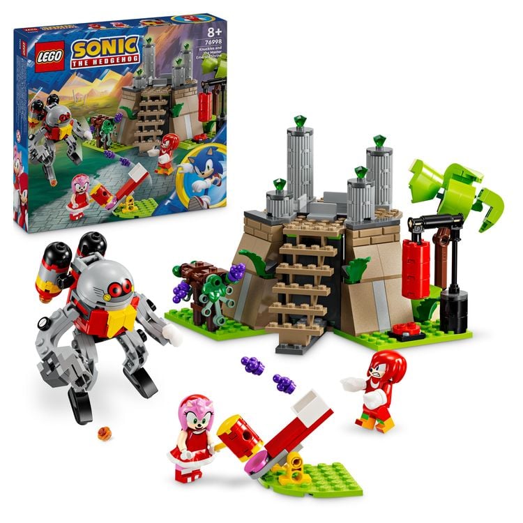 Produktbild: LEGO Sonic the Hedgehog Knuckles und der Schrein des Master Emerald 76998