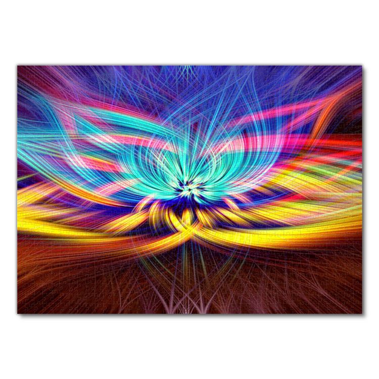 Produktbild: Lais Puzzle Unm&ouml;gliche, sehr schwierige, psychedelische Farben 1000 Teile