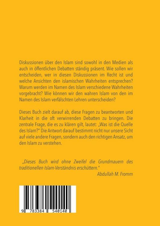 Produktbild: Der verf&auml;lschte Islam und der Islam im Koran