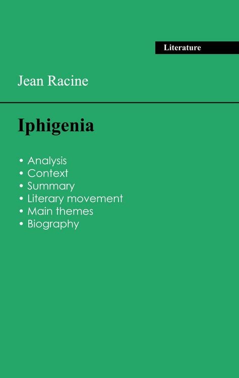 Produktbild: Succeed all your 2026 exams: Analysis of the play of Jean Racine's Iphigenia