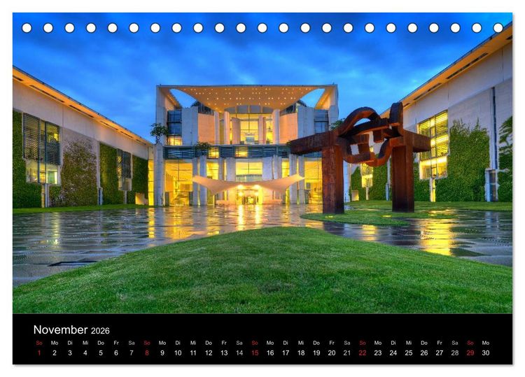 Produktbild: Berlin (Tischkalender 2026 DIN A5 quer), CALVENDO Monatskalender