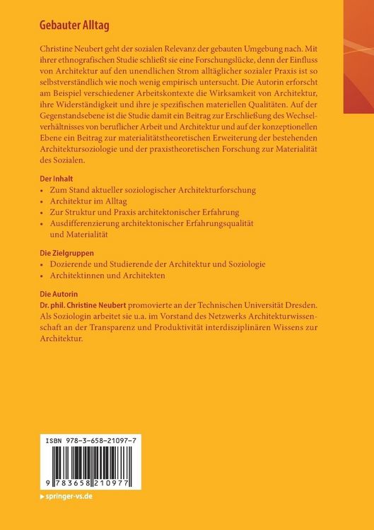 Produktbild: Gebauter Alltag