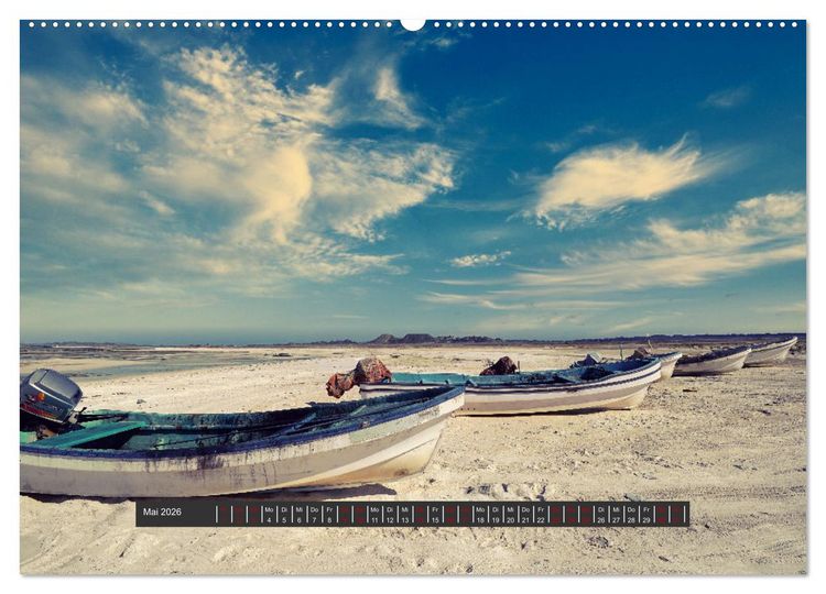 Produktbild: OMAN Offroad Travel Log (hochwertiger Premium Wandkalender 2026 DIN A2 quer), Kunstdruck in Hochglanz
