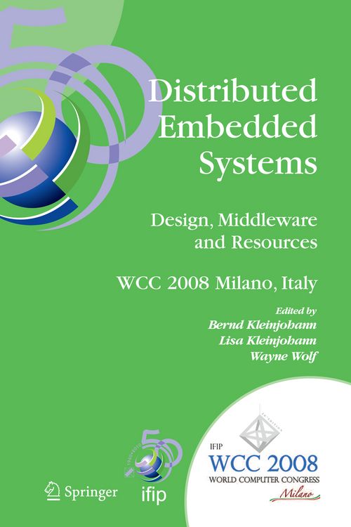Produktbild: Distributed Embedded Systems: Design, Middleware and Resources