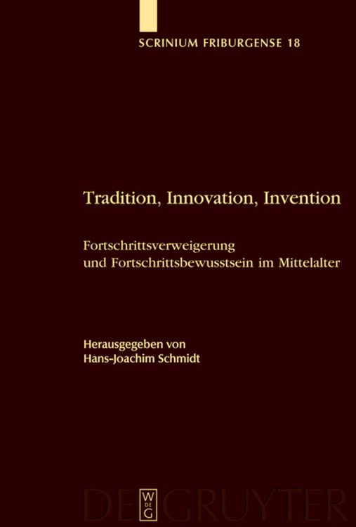 Produktbild: Tradition, Innovation, Invention