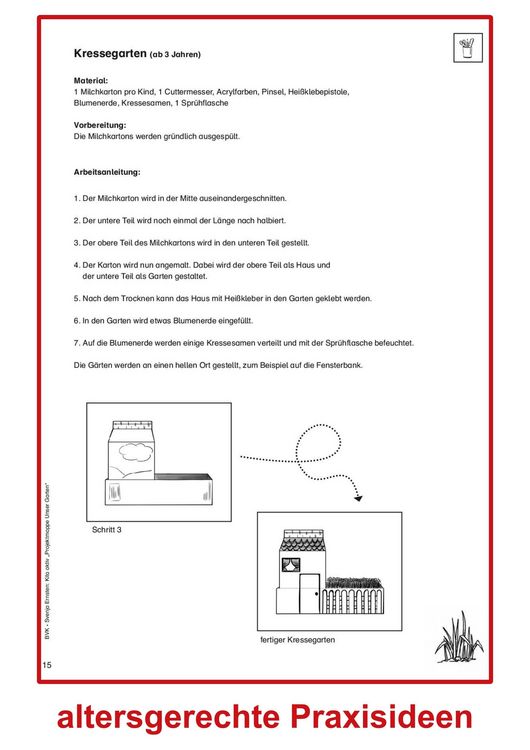 Produktbild: Kita aktiv Projektmappe Unser Garten