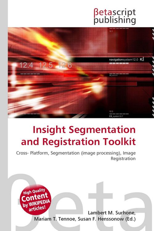 Produktbild: Insight Segmentation and Registration Toolkit