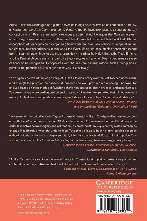 Produktbild: Russia and the West from Alexander to Putin