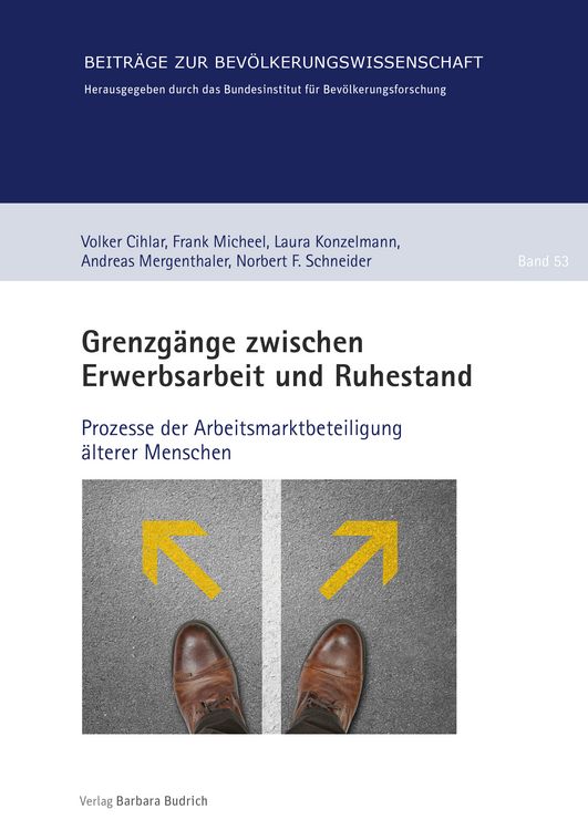 Produktbild: Grenzg&auml;nge zwischen Erwerbsarbeit und Ruhestand