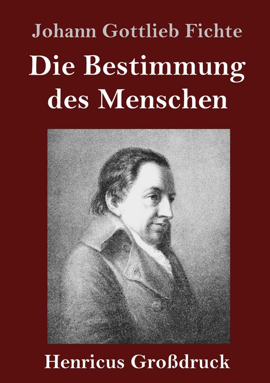 Produktbild: Die Bestimmung des Menschen (Gro&szlig;druck)