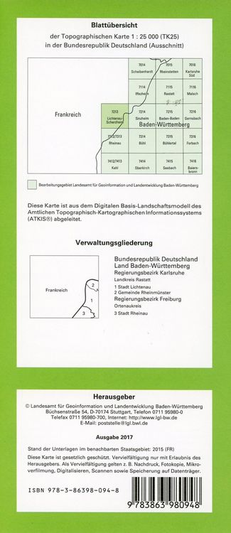 Produktbild: Lichtenau-Scherzheim
