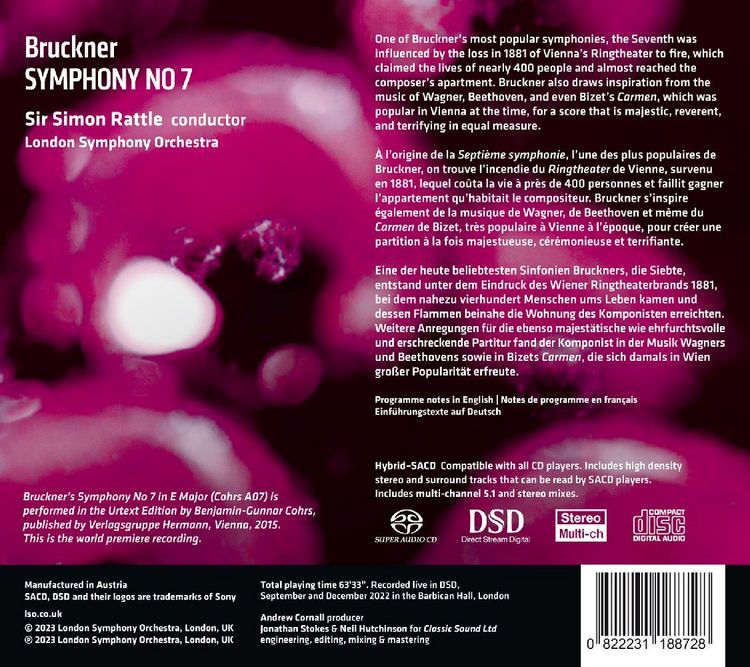 Produktbild: Sinfonie Nr. 7