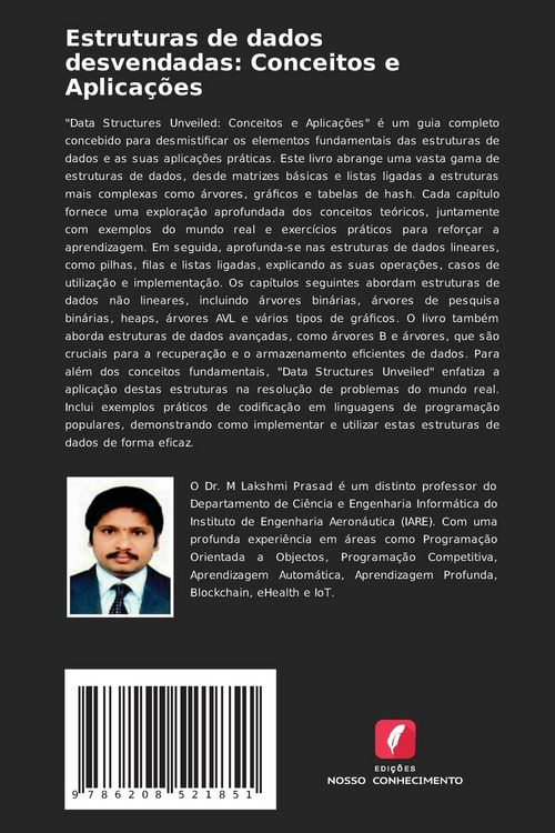 Produktbild: Estruturas de dados desvendadas: Conceitos e Aplica&ccedil;&otilde;es