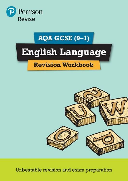 Produktbild: Pearson REVISE AQA GCSE English Language Revision Workbook - for 2026, 2027 exams
