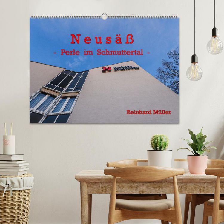 Produktbild: Neus&auml;&szlig; - Perle im Schmuttertal (Wandkalender 2026 DIN A2 quer), CALVENDO Monatskalender