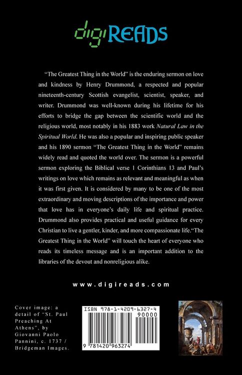 Produktbild: The Greatest Thing in the World