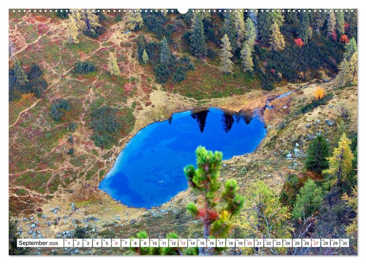 Produktbild: Gr&uuml;&szlig;e aus Untertauern (hochwertiger Premium Wandkalender 2026 DIN A2 quer), Kunstdruck in Hochglanz