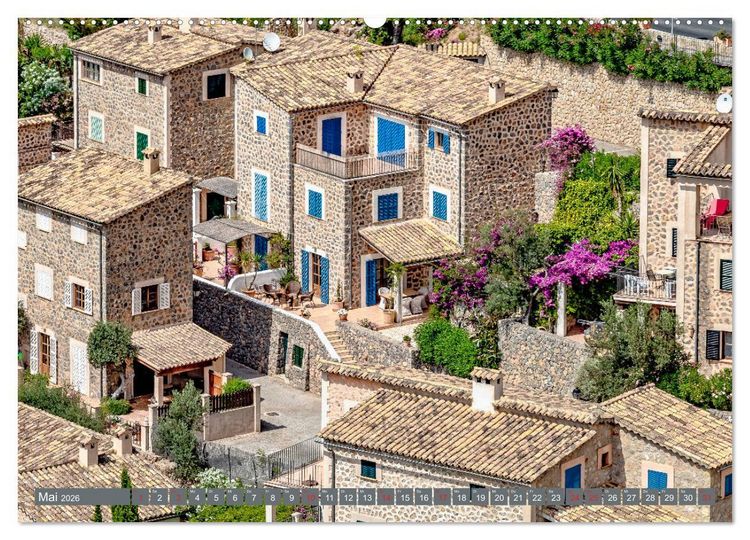 Produktbild: Mallorca - Mallorquinische Impressionen (Wandkalender 2026 DIN A2 quer), CALVENDO Monatskalender