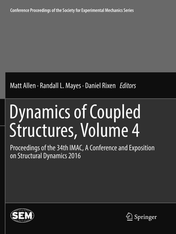 Produktbild: Dynamics of Coupled Structures, Volume 4