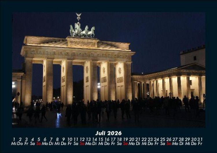 Produktbild: Berlin 2026 Fotokalender DIN A5