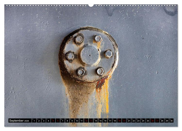 Produktbild: INDUSTRIEKUNST (Wandkalender 2026 DIN A2 quer), CALVENDO Monatskalender