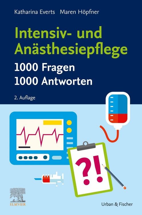 Produktbild: Intensiv- und An&auml;sthesiepflege. 1000 Fragen, 1000 Antworten