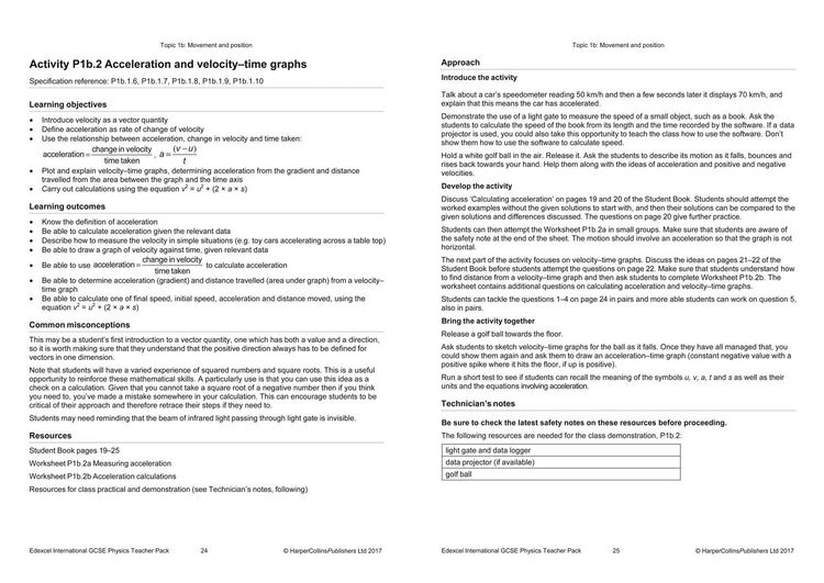Produktbild: Edexcel International GCSE - Edexcel International GCSE Physics Teacher Pack