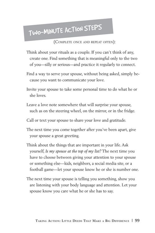 Produktbild: The Two-Minute Secret to Staying in Love