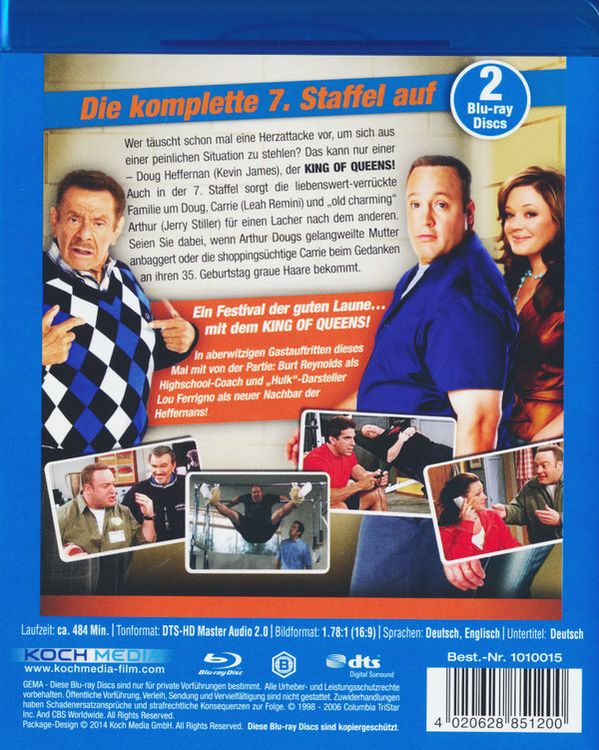 Produktbild: The King of Queens - Die komplette Staffel 7 [2 BRs]