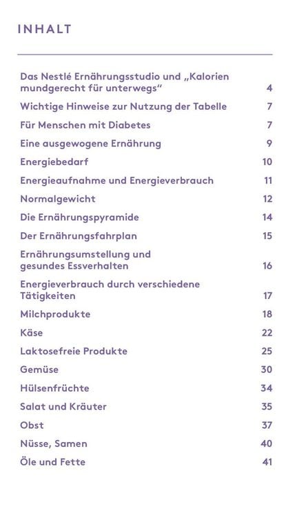Produktbild: Kalorien mundgerecht f&uuml;r unterwegs