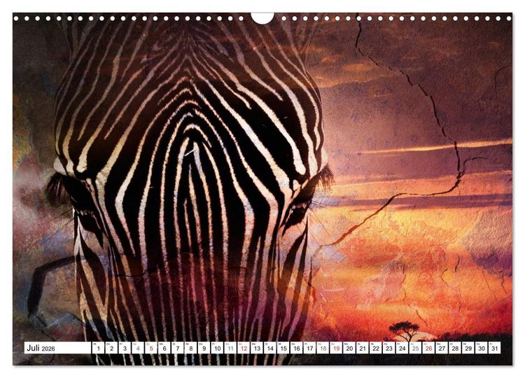 Produktbild: Emotionale Momente: African Dreams (Wandkalender 2026 DIN A3 quer), CALVENDO Monatskalender
