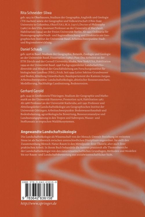 Produktbild: Angewandte Landschafts&ouml;kologie