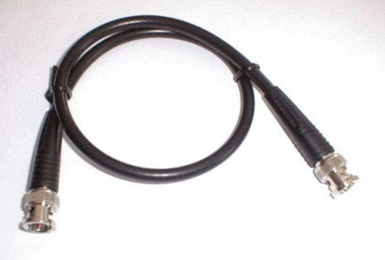 Produktbild: Wittenberg Antennen Poly-103360 BNC-Messleitung 1m Schwarz